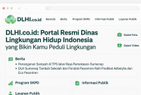 ilustrasi web DLH
