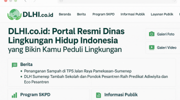 ilustrasi web DLH