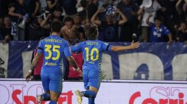 Momen Empoli merayakan kemenangan (Dok. Ist)