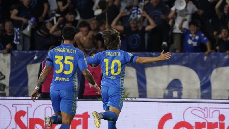 Momen Empoli merayakan kemenangan (Dok. Ist)