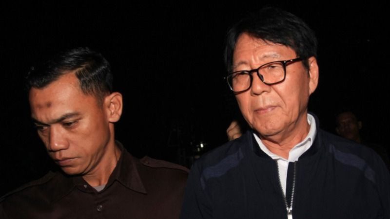 Herry Jung usai pemeriksaan (Dok. Ist)