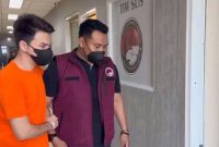 Jonathan Frizzy saat menjalani proses pemeriksaan (Dok. Ist)