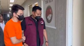 Jonathan Frizzy saat menjalani proses pemeriksaan (Dok. Ist)