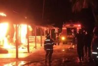 Kebakaran di Asrama (Dok. Ist) 
