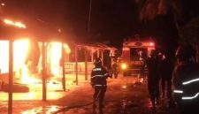 Kebakaran di Asrama (Dok. Ist) 