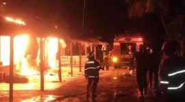 Kebakaran di Asrama (Dok. Ist) 