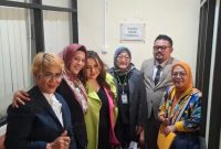 Lisa Mariana saat berada di pengadilan (Dok. Ist)
