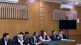 Lisa Mariana saat menghadiri sidang (Dok. Ist)
