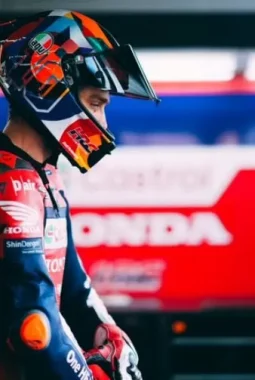 Luca Marini Alami Kecelakaan Parah Saat Tes Motor di Sirkuit Suzuka