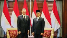Momen Menlu RI bertemu Dubes Italia (Dok. Ist)