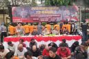 Preman dan ormas yang berhasil diamankan (Dok. Ist)