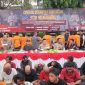 Preman dan ormas yang berhasil diamankan (Dok. Ist)
