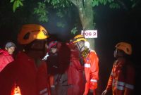 Proses pencarian pendaki yang hilang (Dok. Ist)