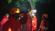 Proses pencarian pendaki yang hilang (Dok. Ist)