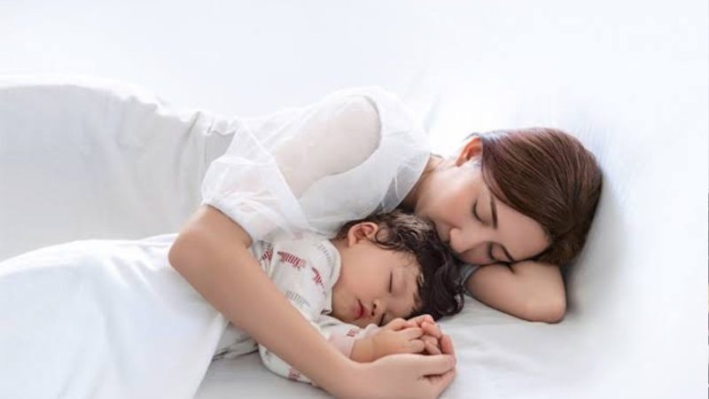 Ilustrasi anak tidur (Dok. Ist)