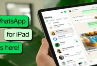 WhatsApp tersedia di iPad (Dok. Ist)