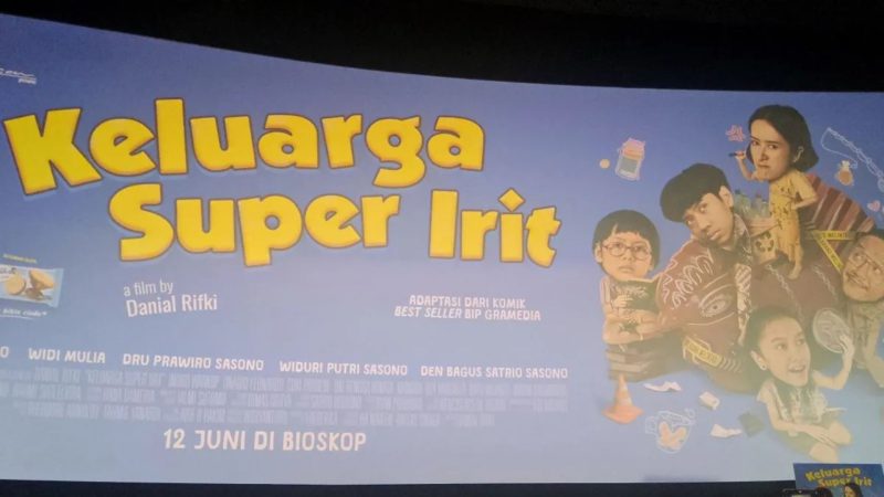 Film keluarga super irit (Dok. Ist)