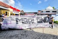 Balon udara meledak di Ponorogo (Dok. Ist)