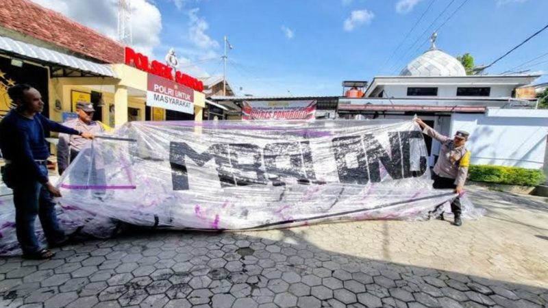 Balon udara meledak di Ponorogo (Dok. Ist)