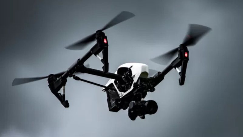 Drone untuk memantau jamaah haji (Dok. Ist)