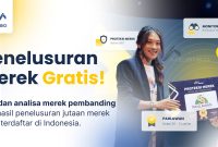 Daftarkan merek dagang Anda lebih mudah dan aman dengan JasaMerek.com & Mebiso. Cek, pantau, dan lindungi merek bisnis Anda secara online!