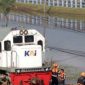 Jalur kereta api yang terendam banjir (Dok. Ist)