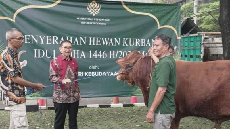 KLH serahkan 33 Hewan Qurban (Dok. Ist)
