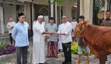 PGN bagikan daging qurban ke masyarakat (Dok. Ist)