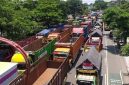 Demo Supir Truk (Dok. Ist)