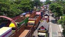 Demo Supir Truk (Dok. Ist)