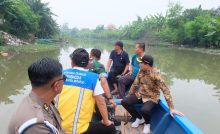 Bupati Subandi Susuri Sungai Mbah Gepuk, Tangani Banjir Sidoarjo yang Disebabkan Pendangkalan