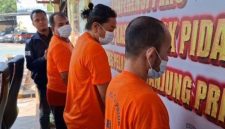 Tiga bandar togel yang berhasil diamankan (Dok. Ist)