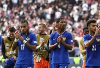 Perancis saat merayakan kemenangan 
