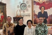 Momen Megawati bertemu dengan Dasco (Dok. Ist)