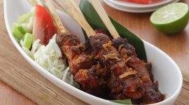 Sate Kambing anti pegus (Dok. Ist)