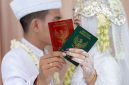 Ilustrasi pengantin yang mengikuti nikah gratis (Dok. Ist) 