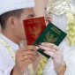 Ilustrasi pengantin yang mengikuti nikah gratis (Dok. Ist) 