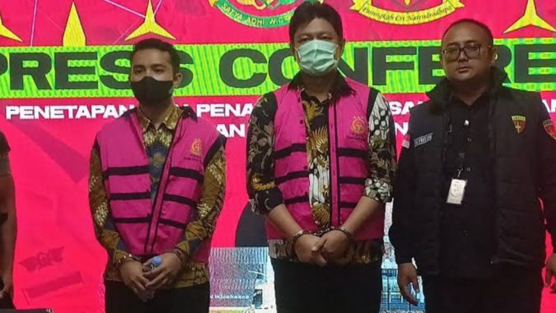 Pejabat bank yang jadi tersangka korupsi (Dok. Ist)