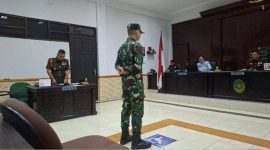 Prajurit TNI yang didakwa hukuman penjara seumur hidup (Dok. Ist)