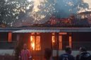 Rumah nenek di Ponorogo yang ludes terbakar (Dok. Ist)
