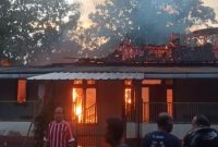 Rumah nenek di Ponorogo yang ludes terbakar (Dok. Ist)