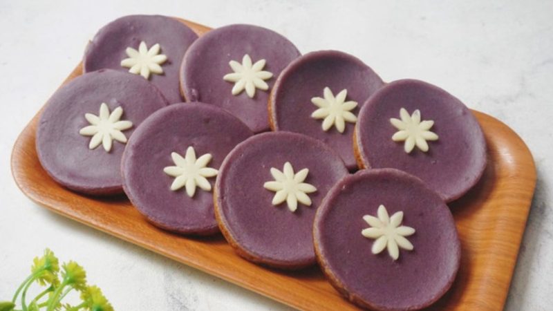 Kue Lumpur ubi ungu ( Dok. Ist)