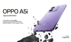 OPPO A5i, Ponsel Entry Level dengan Ketahanan Kelas Militer dan Harga Terjangkau