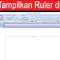 Cara Memunculkan Ruler di Word