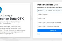 Cara Cek Info GTK 2025