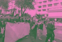 Cara Edit Foto Pink Hijau Aesthetic
