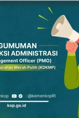 Hasil Seleksi Administrasi PMO Kemenkop 2025 Resmi Diumumkan, Ini Link dan Jadwal Selanjutnya