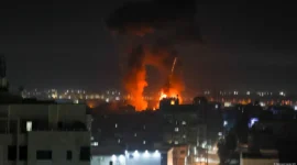 Israel Kembali Lancarkan Serangan Udara ke Jalur Gaza pada Malam Hari
