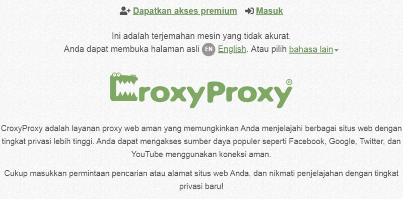 CroxyProxy VPN