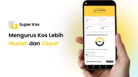 SuperKos aplikasi manajemen kos praktis untuk pemilik & penghuni. Unduh di Google Playstore dan App Store sekarang juga!